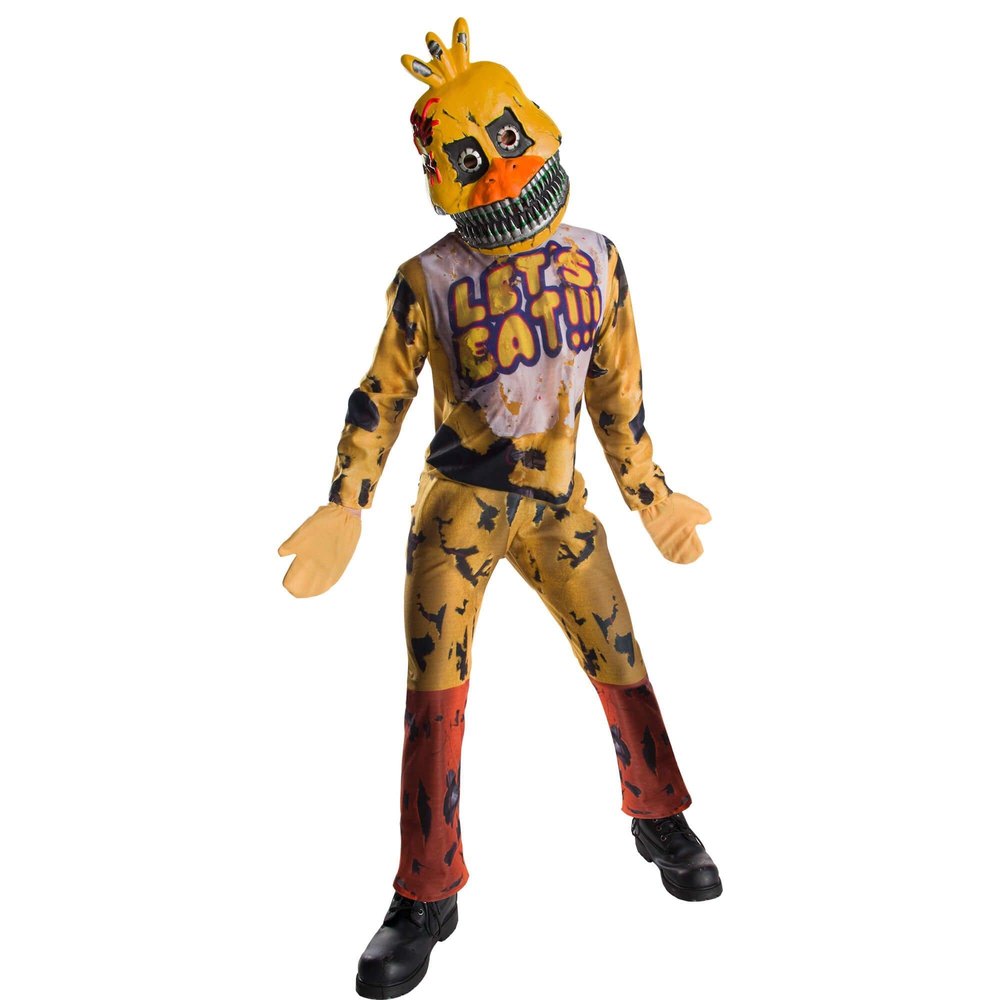 Girls Nightmare Chica Costume - Five Nights at Freddy's 4