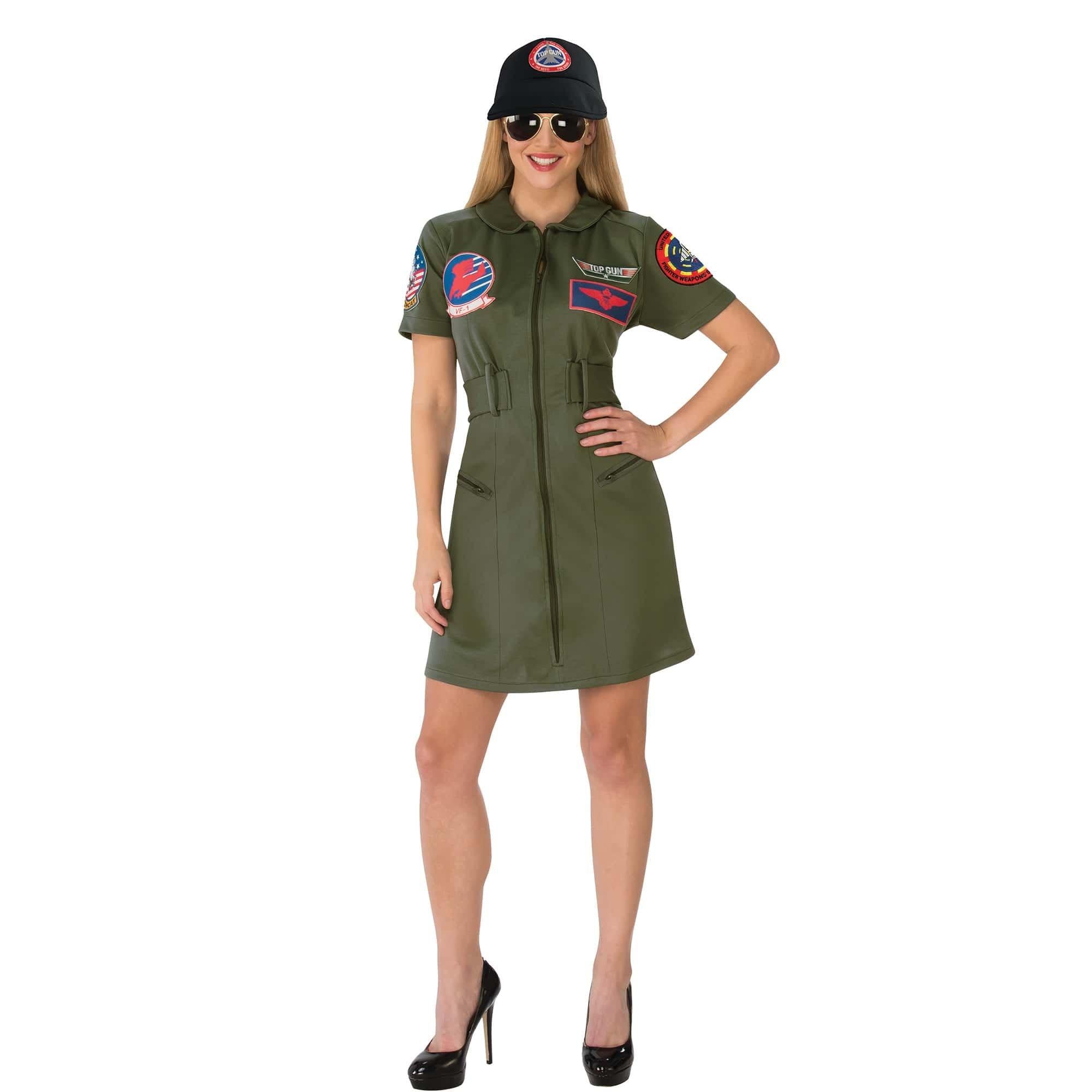 Women's Top Gun Flight Suit Dress