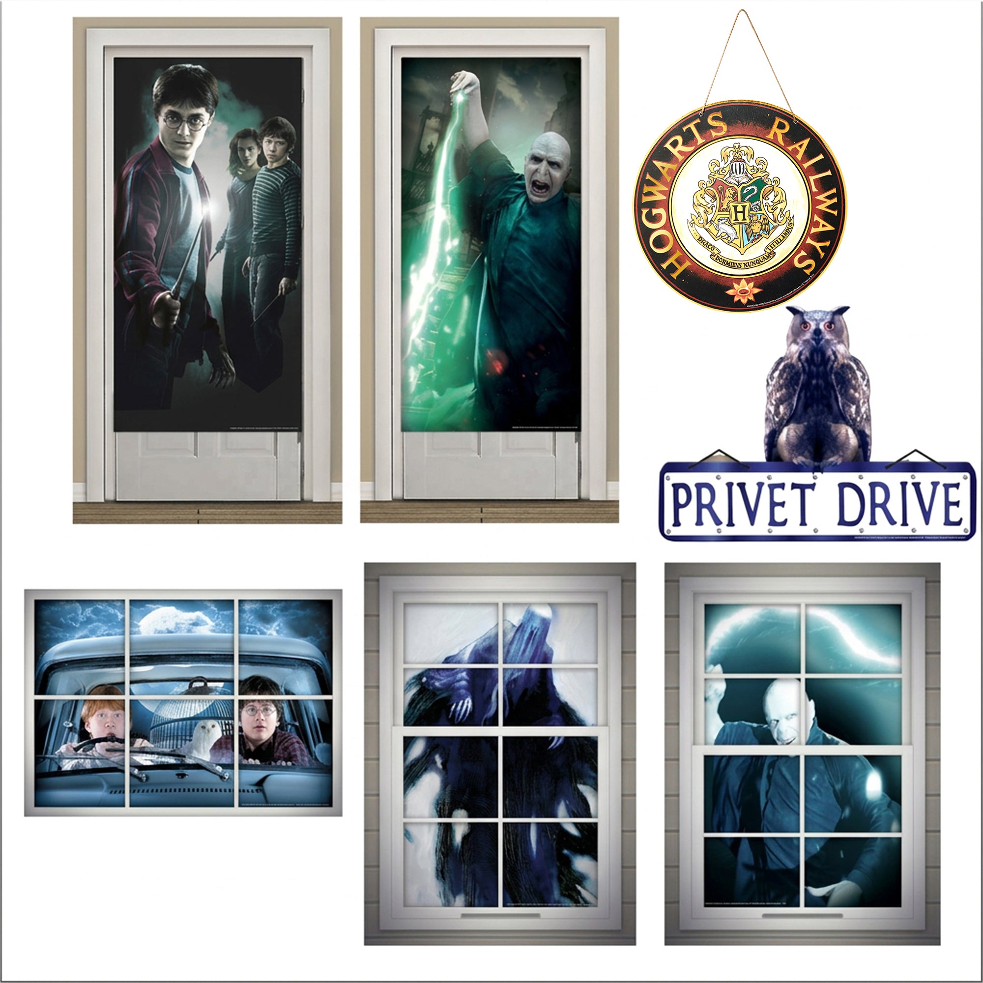 Harry Potter Room Transformation Decoration Kit