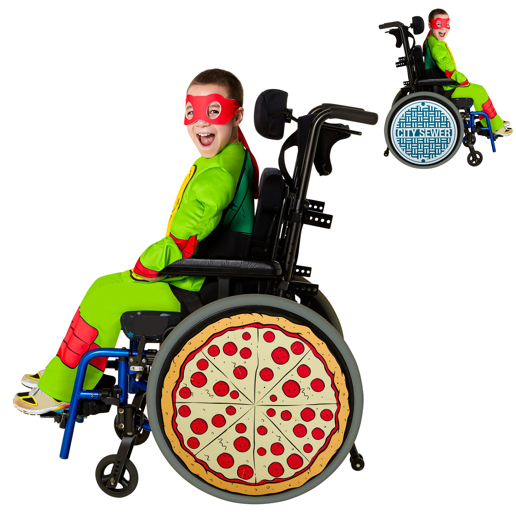 Teenage Mutant Ninja Turtles Wheelchair Covers